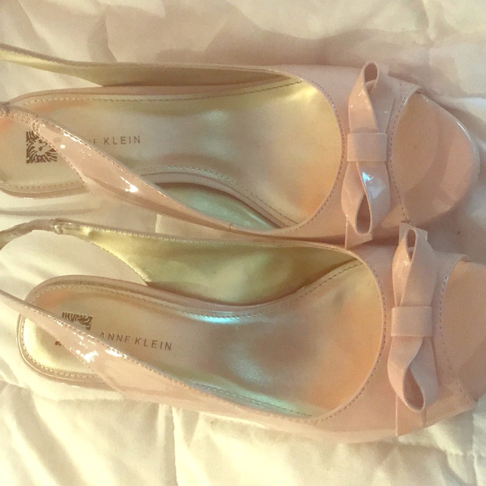 Pink Anne Klein sandals